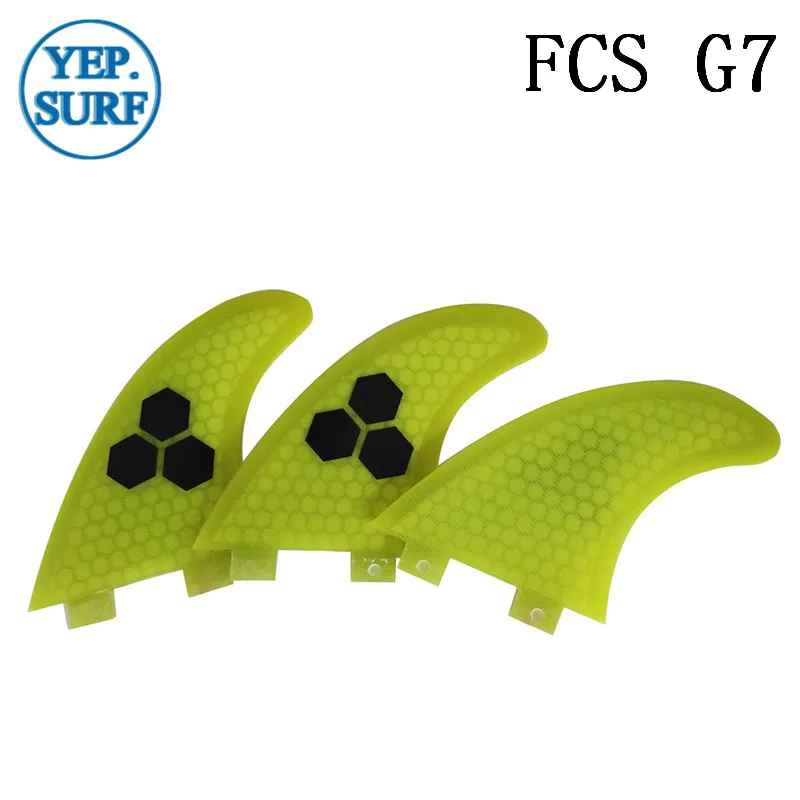 Плавник для серфинга FCS G7 Fin сотовый плавник доски 5 цветов Серфинг Quilhas