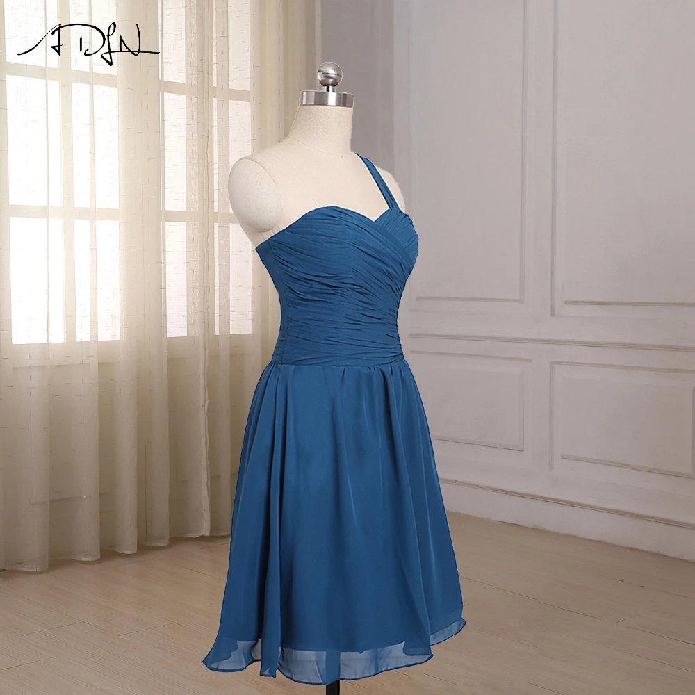 ADLN Свадебные платья подружек невесты модные женские туфли на одно плечо без