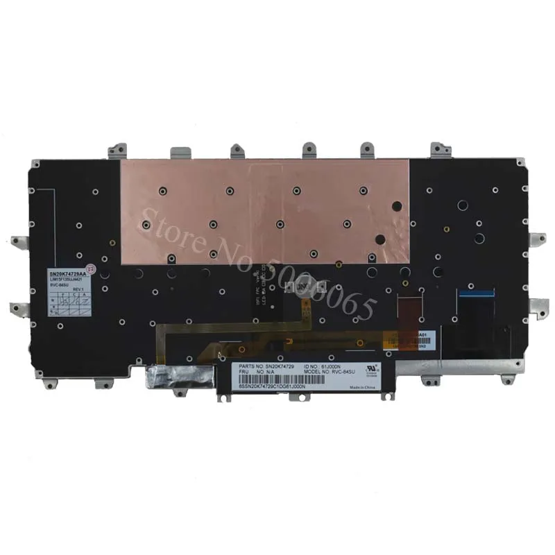 NEW for Lenovo Thinkpad Carbon X1 Gen 4 4th X1C 2016 laptop Keyboard Backlit Russian No frame balck | Компьютеры и офис