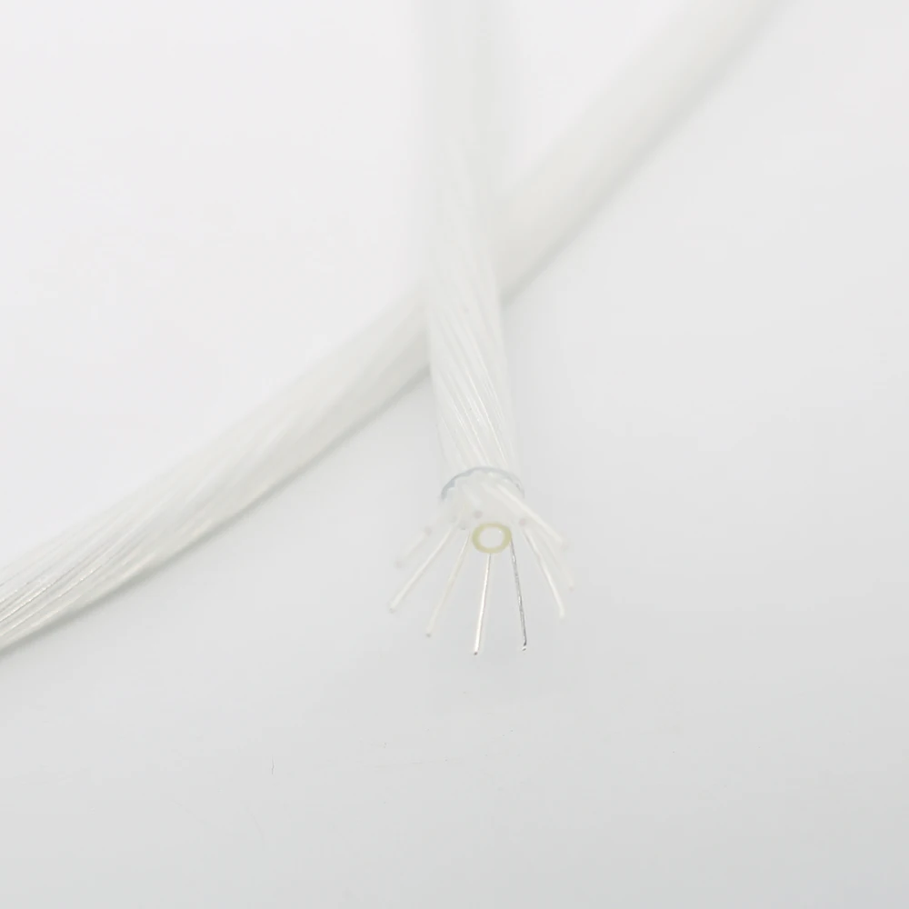 2 м 11 ядер OCC посеребренный аудио соединительный кабель PTFE isulation для RCA XLR