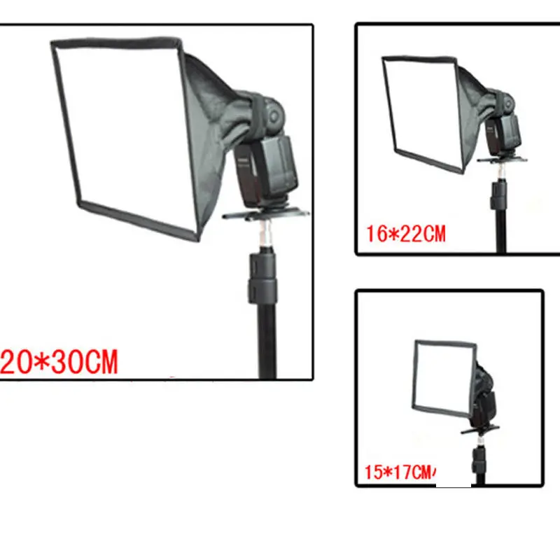 20 см x 30 фотовспышка Speedlite Универсальный складной Диффузор софтбокс Мягкая