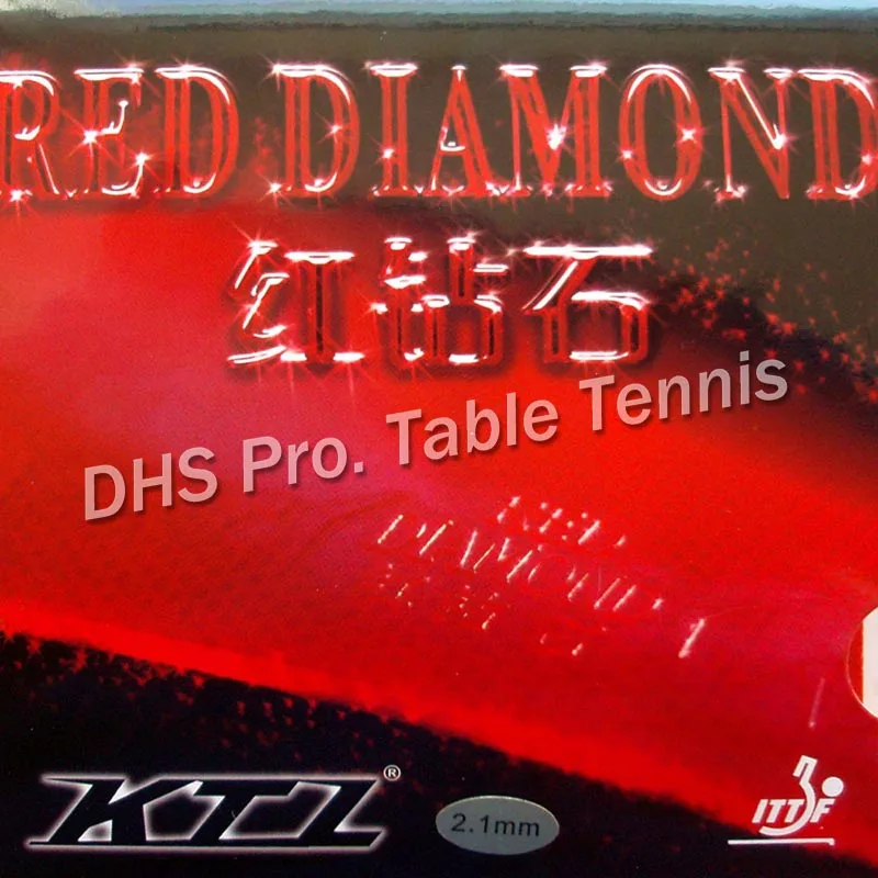 

KTL RED DIAMOND Pips-In Table Tennis Rubber with Sponge