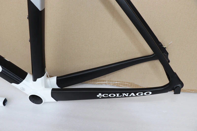 Черный белый T1100 3K матовый-глянцевый черный красный Colnago C64 карбоновая рама для дорожного велосипеда с 6 цветами на выбор