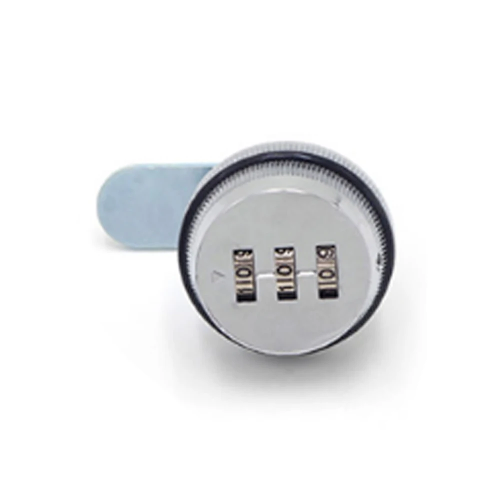 silver L30mm Комбинации замок шкафа черный/Серебристые Кулоны из сплава цинка с пароль замки безопасности домашней автоматизации Cam замок для почтового ящика, шкафа двери - Цвет: silver L30mm