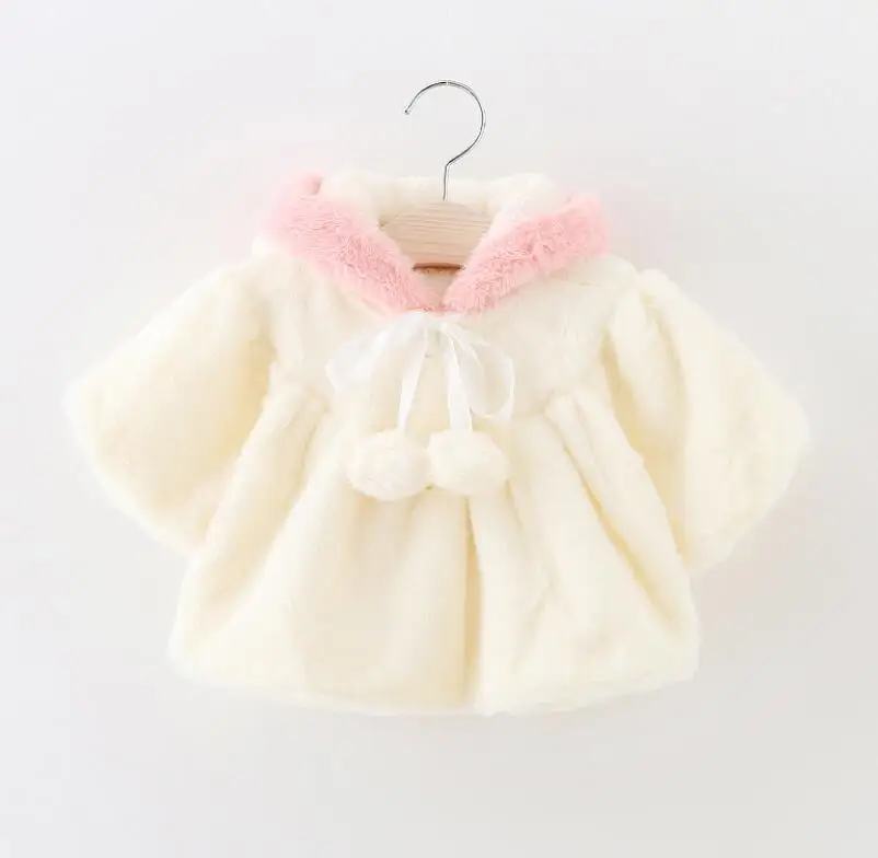 new fashion warm baby girls Jacket for kids autumn winter children clothing fleece outerwear 0-2 years old girl |