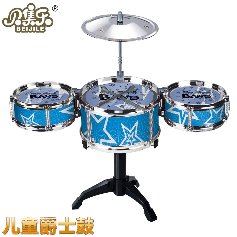 

Children toys musical instruments percussion jazz drum rack and chairs 5pcs/a set early children's educational toys