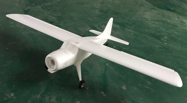 1 м EPO тренер RC самолет Бобр DHC DIY белый комплект|Радиоуправляемые самолеты| |