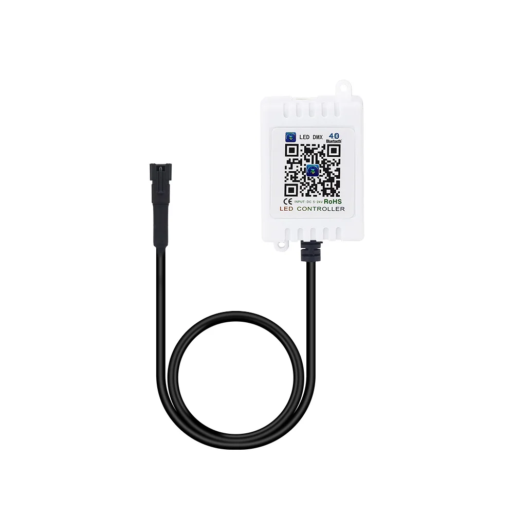 Bluetooth 4 0 SPI светодиодный контроллер DC5V 24V для всех видов IC WS2811 6803 Pixel RGB Светодиодная