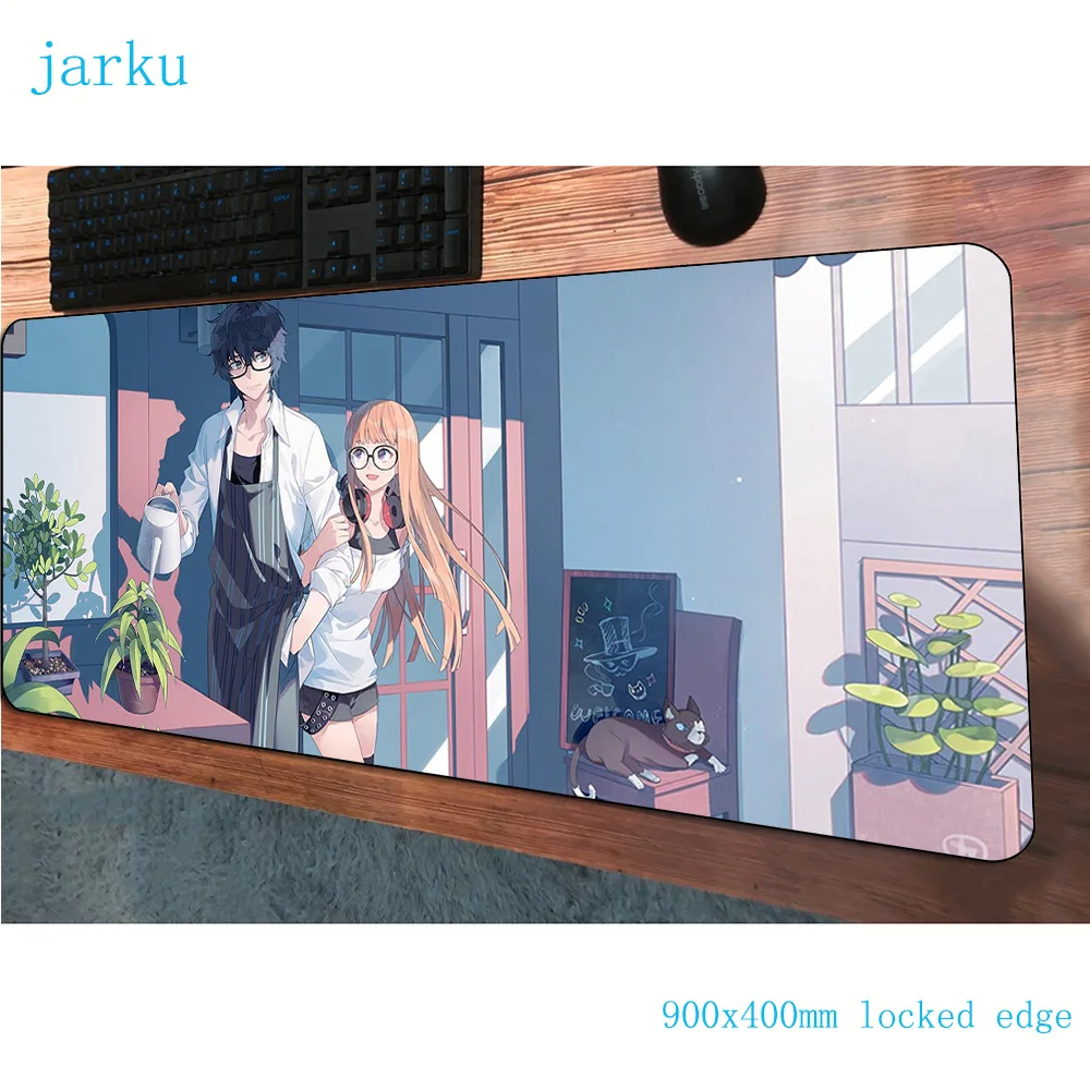 Коврик для мыши persona 5 900x400 мм с крупным рисунком лучший игровой коврик Популярные