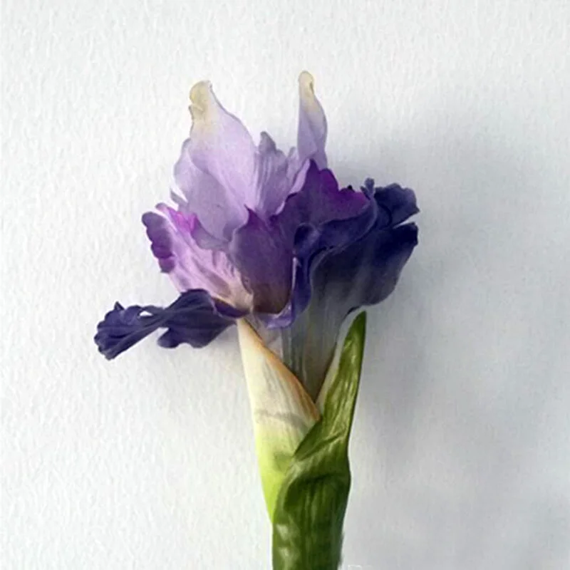 10 шт искусственный шелк радужной оболочки Цветы Свадебная вечеринка украшения