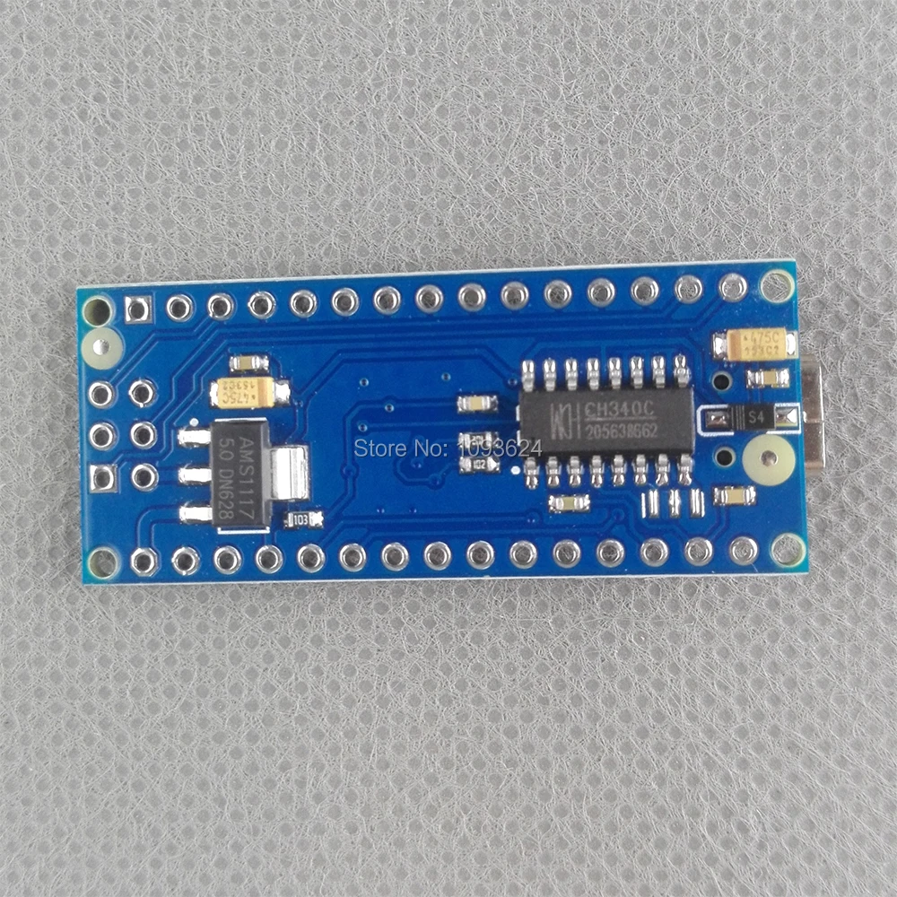 Контроллер Nano v3.0 50 шт./лот совместимый с arduino USB-драйвер nano CH340 без кабеля Thinary