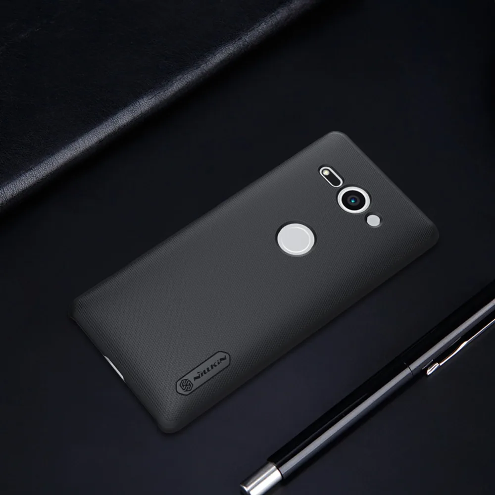 Для sony Xperia XZ2 компактный чехол Nillkin матовый защитный ПК Пластиковый жесткий чехол для задней крышки для XZ2 mini Бесплатный подарок
