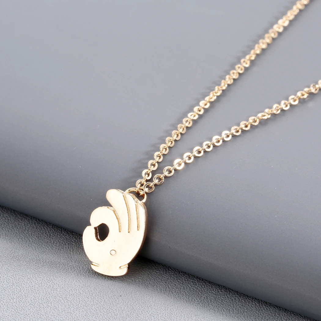 Cwind модное ожерелье с подвеской на палец для лучших друзей навсегда