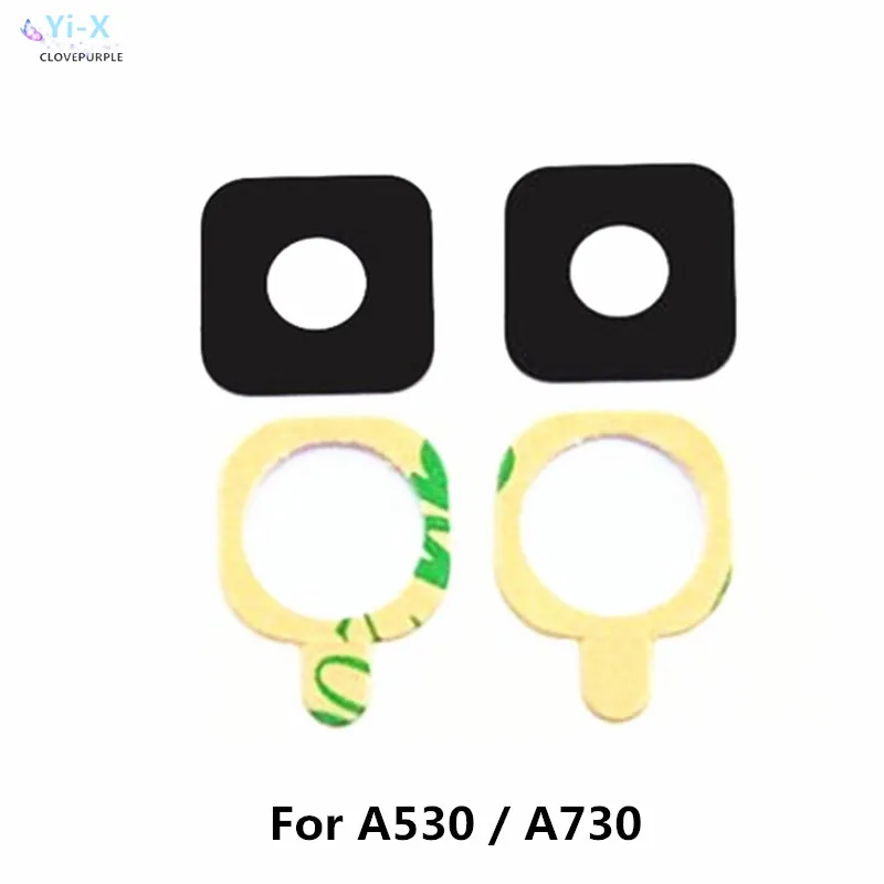 

Оптовая цена, стеклянный объектив задней камеры 50 шт./лот для A8 2018 A530/A8 Plus 2018 A730, стеклянный объектив задней камеры