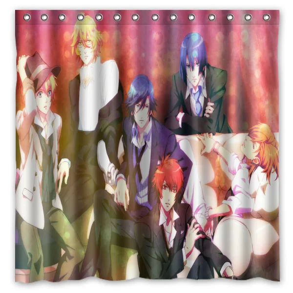 Uta no Prince Sama DIY водостойкие занавески для ванной комнаты плесени стойкие на заказ