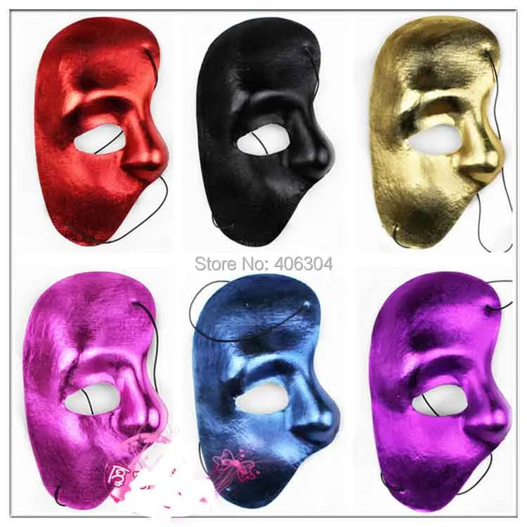 Детские вечерние маскарадные маски для взрослых красный розовый черный