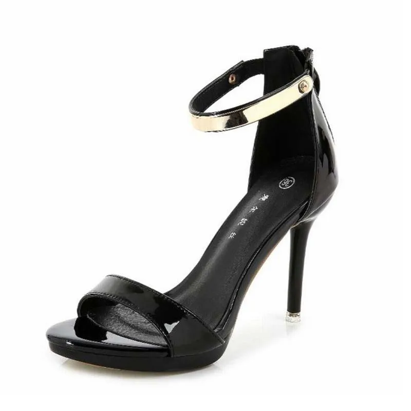 2017 Women Sandals New Sexy High Heels Gladiator Ladies Fashion Platform Open Toe Big Size 35-44 Summer Dancing Shoes | Обувь