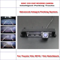 for toyota vitz xp10vizi hatchback 1998 2005 car rear view camera vehicle reverse backup cam hd night vision auto accessories