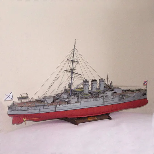 Модель 3D Бумажная песочного корабля 1:200 модель армированного круизера морского