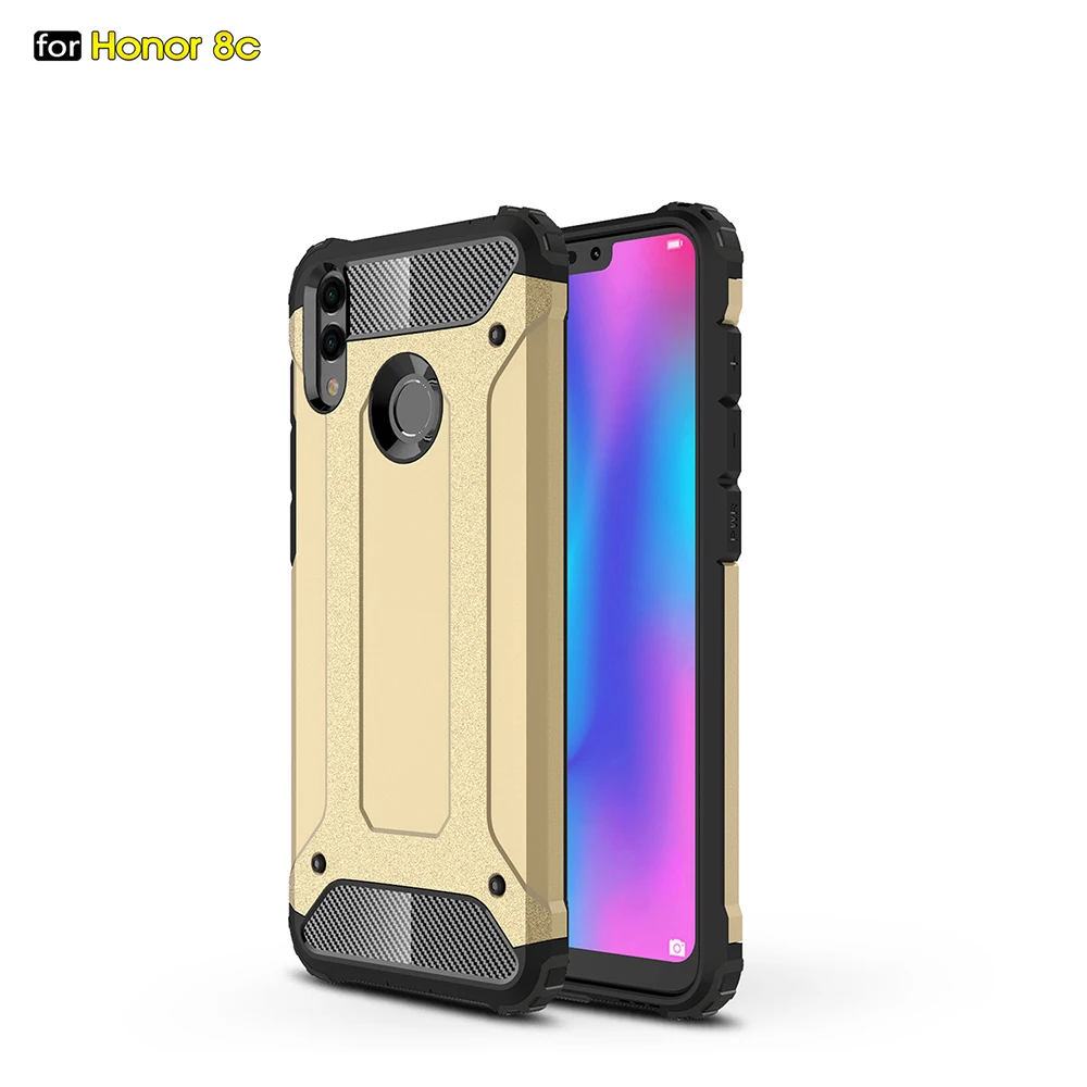 Жесткий чехол для Huawei Honor 8C противоударный сотового телефона ZGAR жесткие чехлы