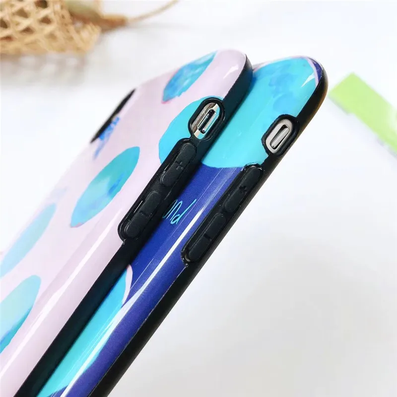DISCASE чехол для телефона iphone X Простой INS ретро свежие фрукты 6 S 7 8 плюс IMD Глянцевая
