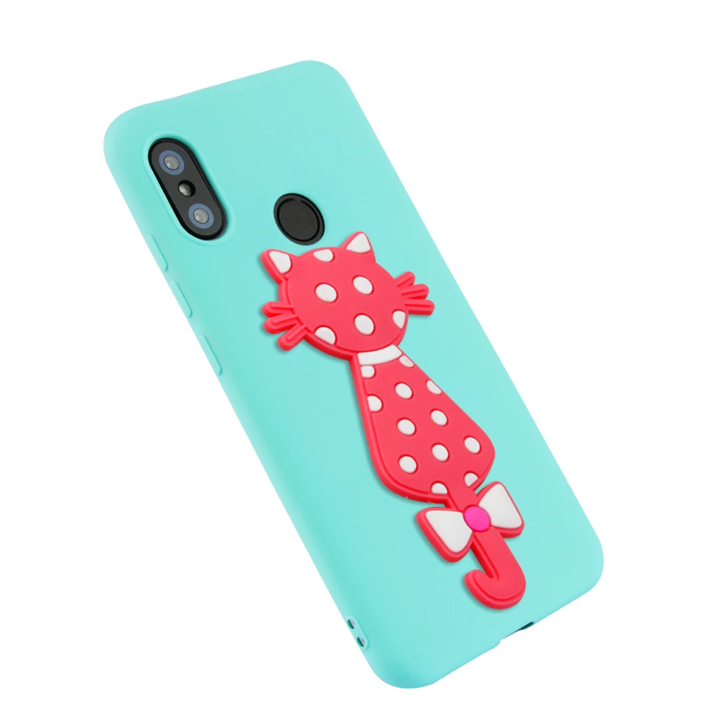 Xiaomi mi A2 Lite/красный 6 Pro/mi x 2 s/S2/Y2 случая высокого патч милый маленький кот роспись