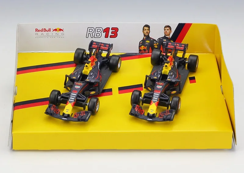 BBurago F1 весы 1:43 RedBull AMG W05 W07 SF71H SF70H SF16 RB13 RB14 RB15 SF90 литья под давлением гоночный автомобиль модель Машинки Игрушки