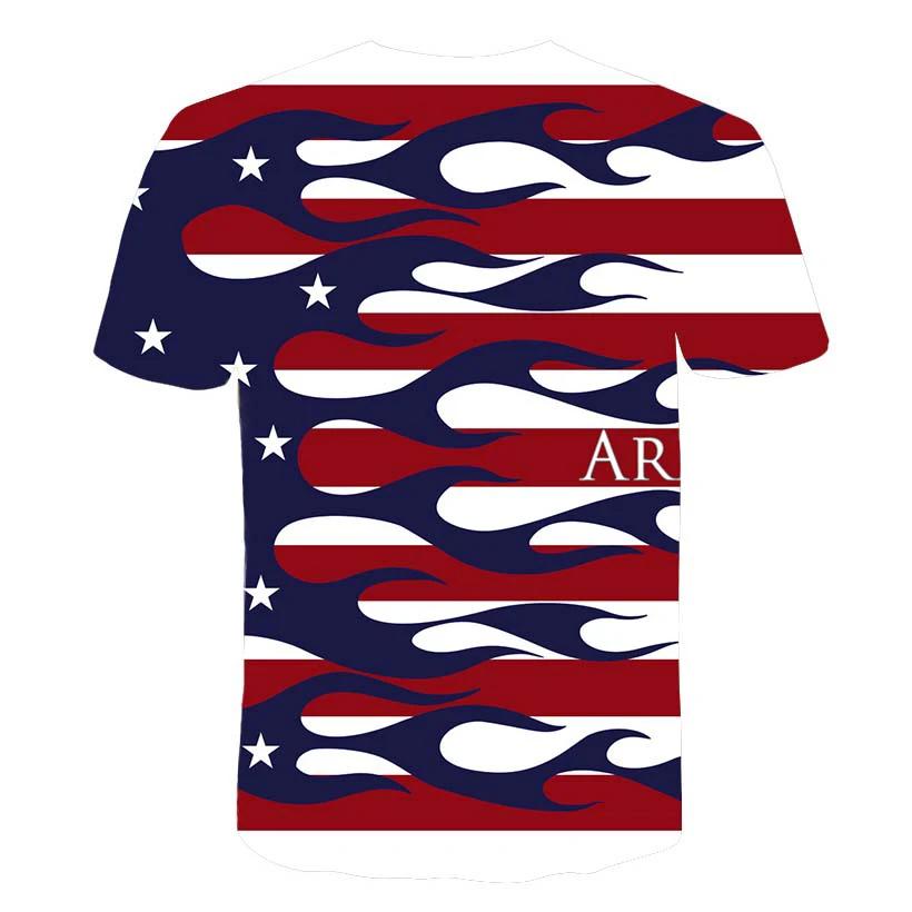 2019 new Summer tops tees men/boy t-shirt funny print 3d t shirt animals fashion short sleeve tshirts | Мужская одежда