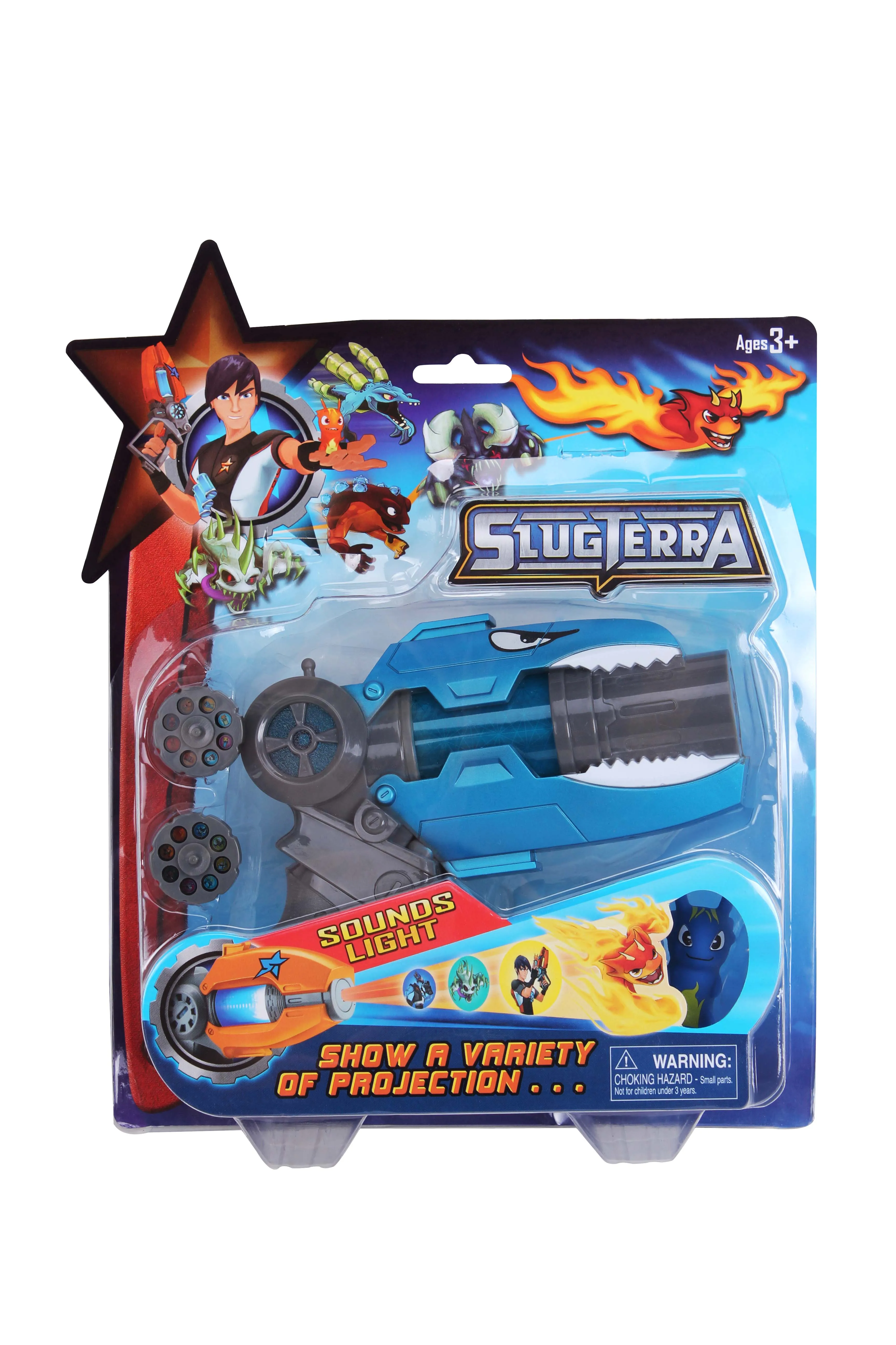 Детские Подарки Игрушка из сериала Slugterra проектор пистолет Elves 16 видов световая