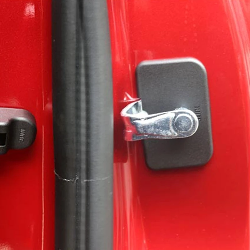 4 шт. Автомобильный Дверной замок с пряжкой украшенный защитой от ржавчины