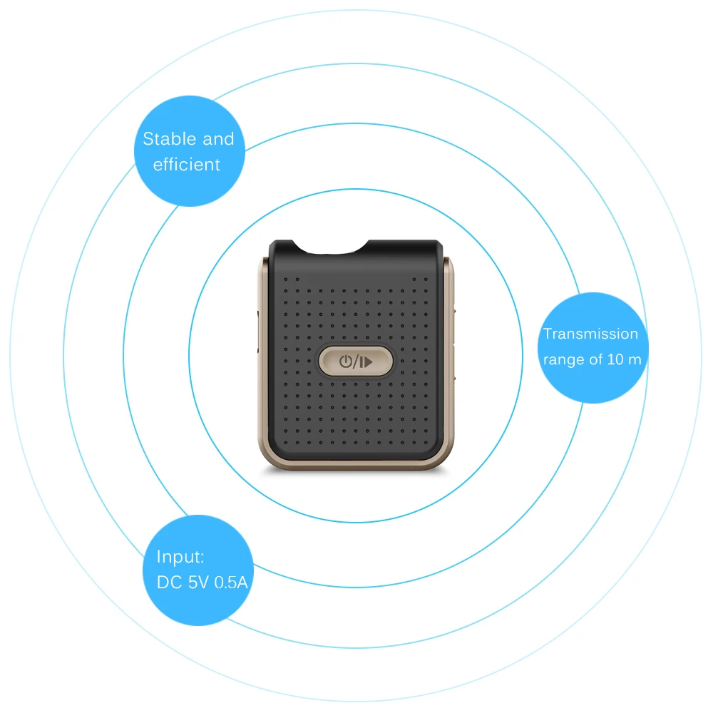 Rylybons беспроводной автомобильный Bluetooth Aux приемник адаптер 3 5 мм разъем Handsfree