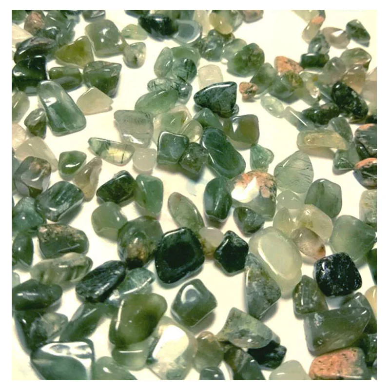 100 г натуральный Ghost Phantom Quartz садовый Кристалл Chorite кристаллы зеленый агат