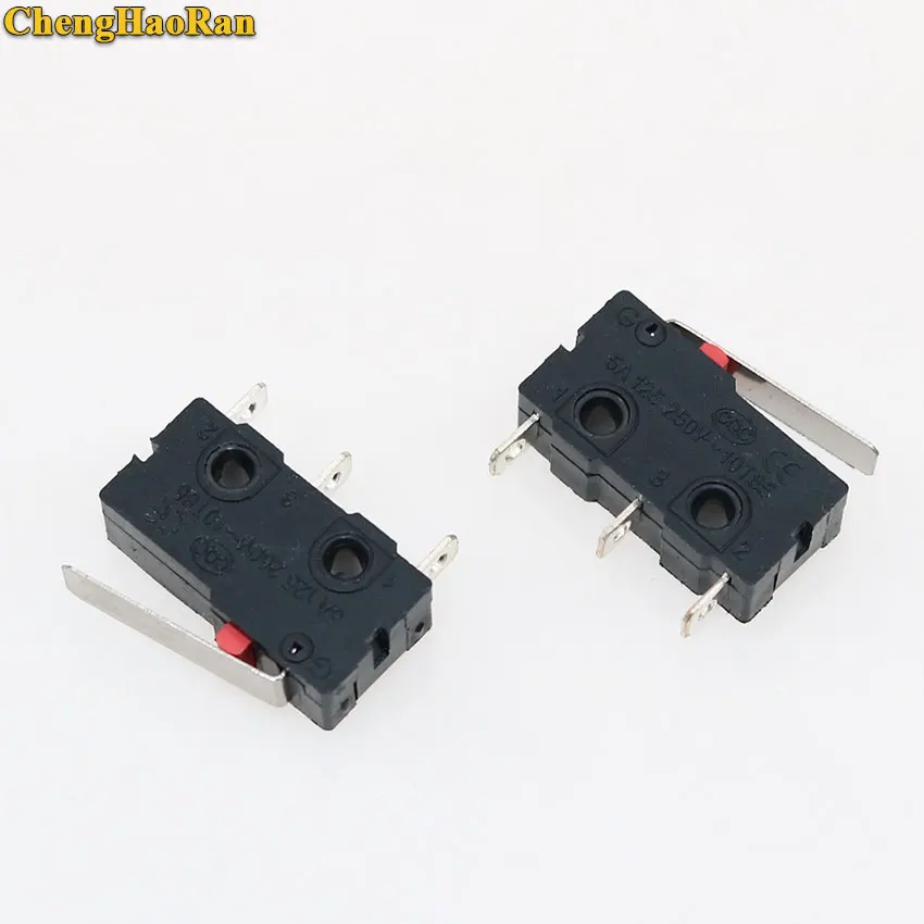 ChengHaoRan 2-10 шт. Высокое качество Новый 5A 250VAC KW11-3Z Микро выключатель концевой 3 Pin N/O N/C
