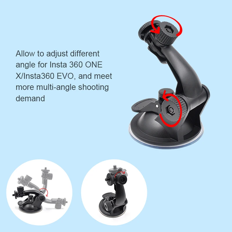 Аксессуары для Insta360 ONE X/EVO автомобильный держатель присоска запасные части X