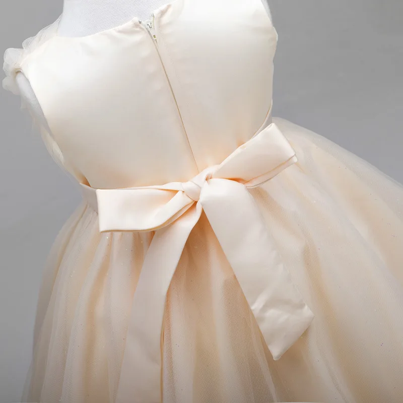 Свадебное платье с цветочным рисунком для девочек Vestidos/ г. Детская одежда для девочек Детские платья для девочек, костюм летнее платье для подростков от 4 до 14 лет
