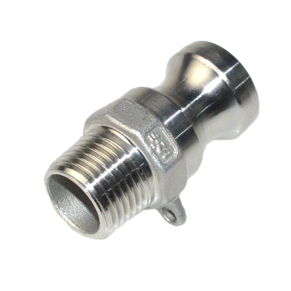 F адаптер насоса для мусора мужской Camlock x папа труба и паз муфта воды