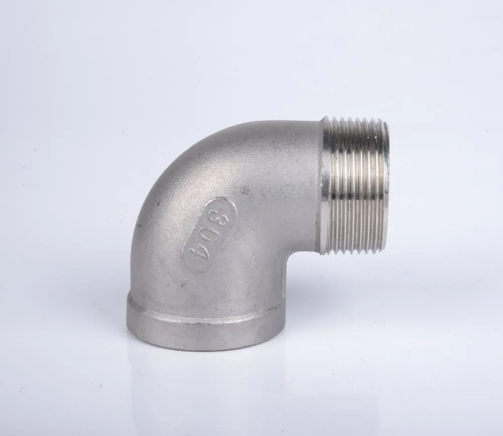 

304 Stainless Steel 90 Degree Street Elbow, Female x Male BSPT Thread, 1/8"1/4" 3/8" 1/2" 3/4"-Pipe Fitting