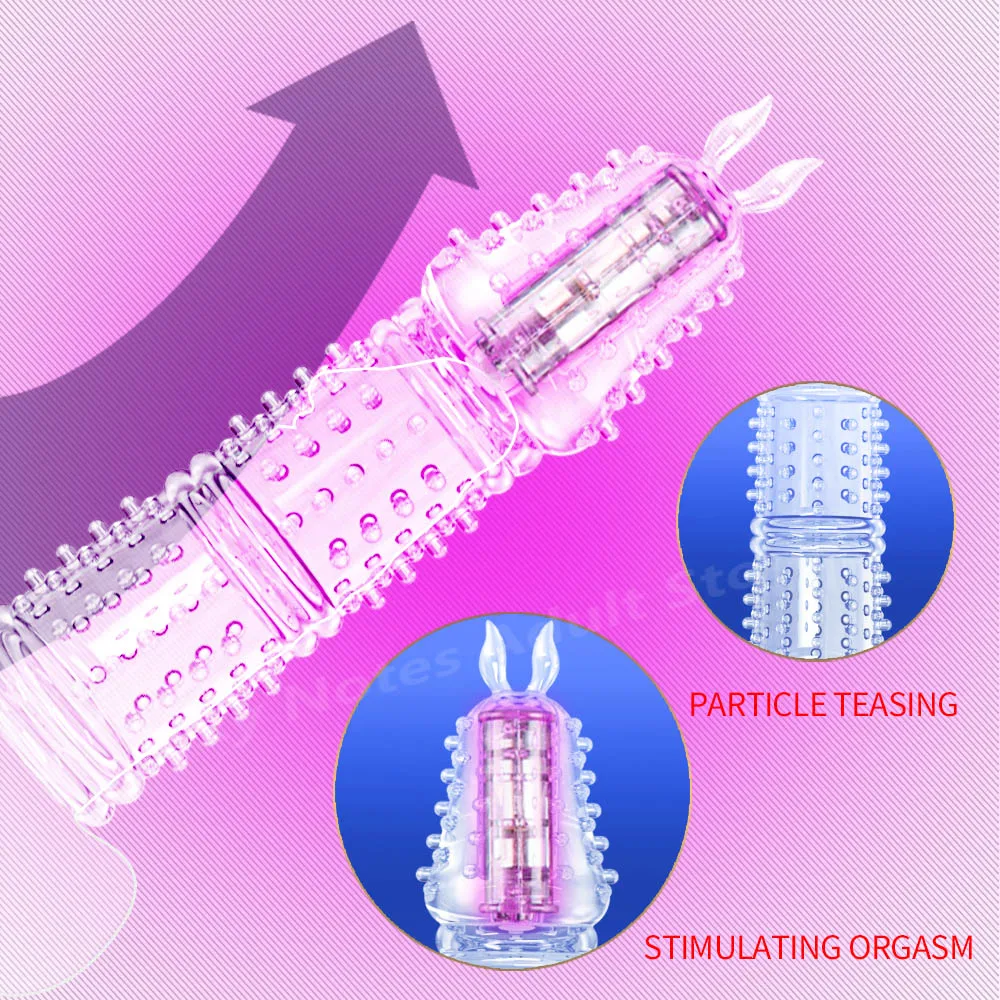 Многоразовые прозрачные презервативы для мужчин текстурированные увеличения