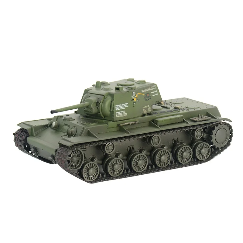 Предварительно построенный 1/72 масштаб Kliment Voroshilov KV-1 Второй мировой войны Советская Тяжелая танк хобби Коллекционная готовая пластиковая модель