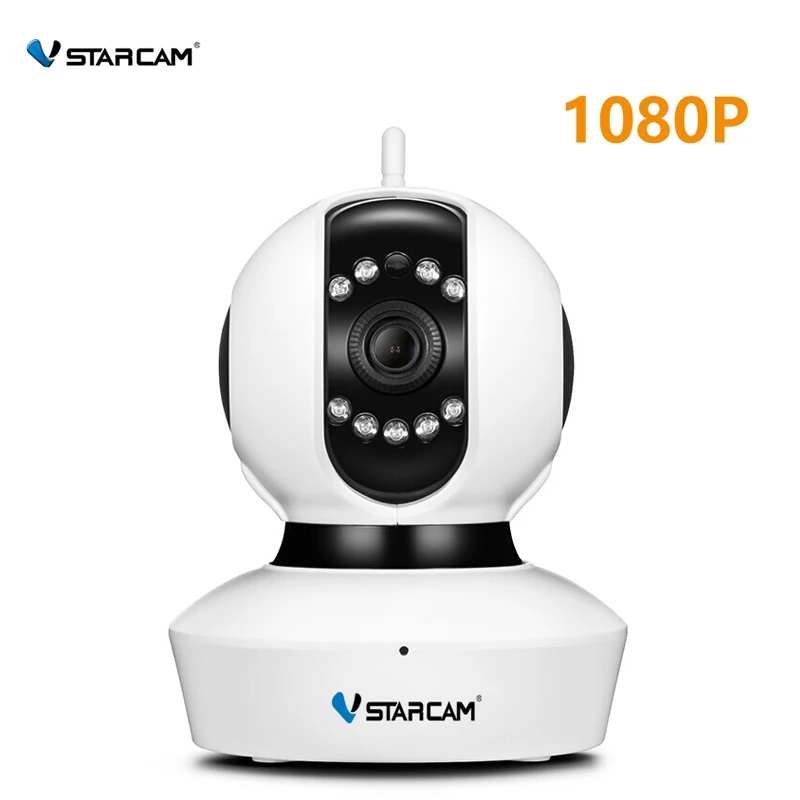 VStarcam C23S Draadloze Beveiliging IP камера Netwerk панорамирование наклон зум PTZ 1080 P Full HD CCTV