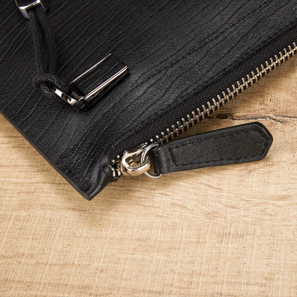 Modoker Умный кошелек классический стиль держатель для карт мужской качественный на