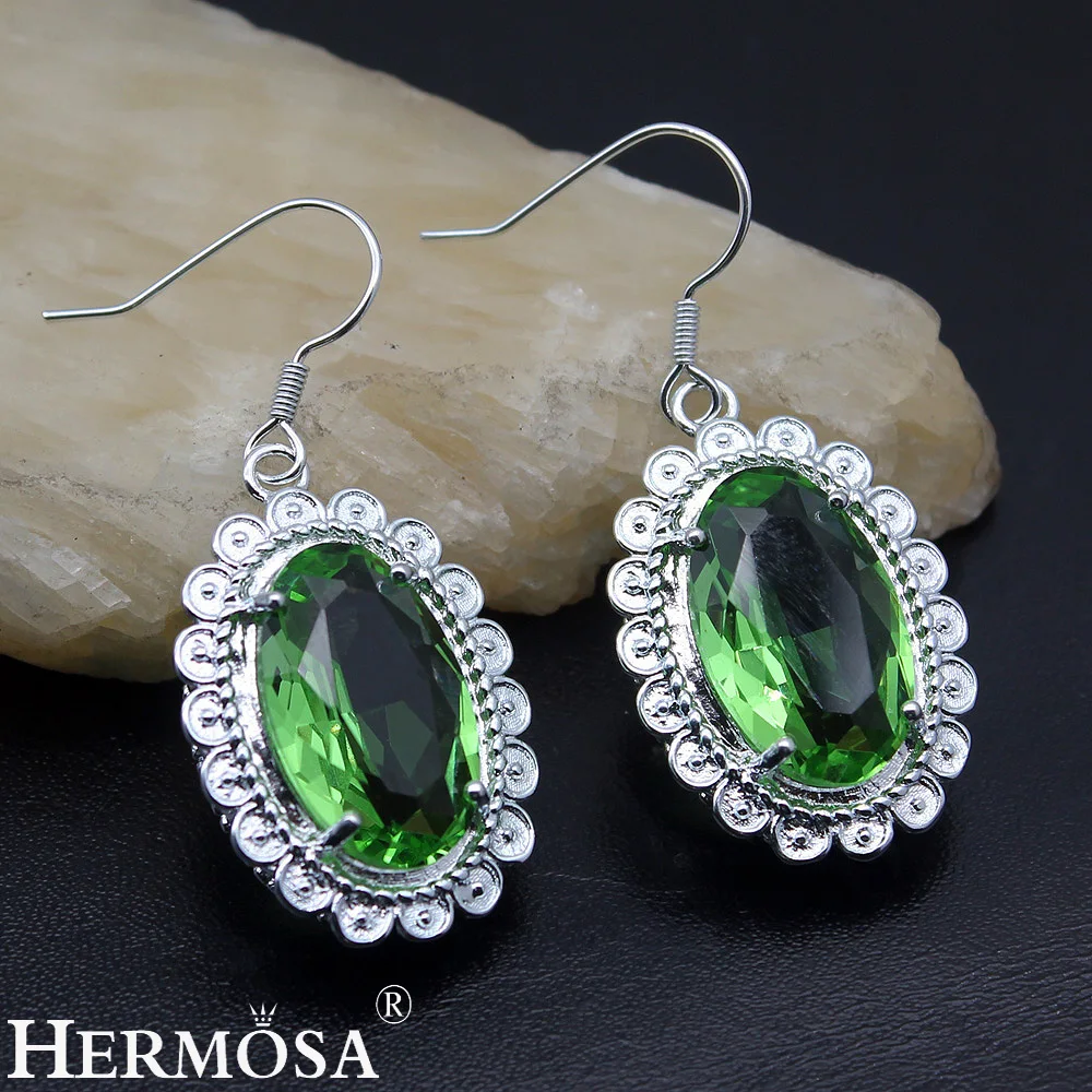 Женское овальное колье с подвеской из серебра 925 пробы|earring pendant|earrings necklace925 sterling