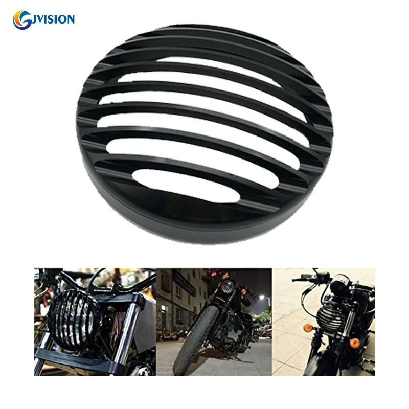 

Алюминиевый черный чехол для фары 5,75 дюйма для Sportster Roadster XL 1200R XL883 883 Custom XL883C/XL 1200C