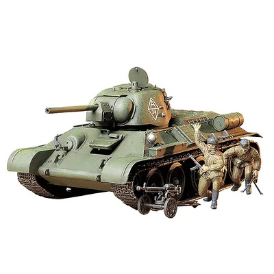 Набор для сборки пластиковых танков 1:35 русский USSIAN T34/76 1943 набор танка сделай сам