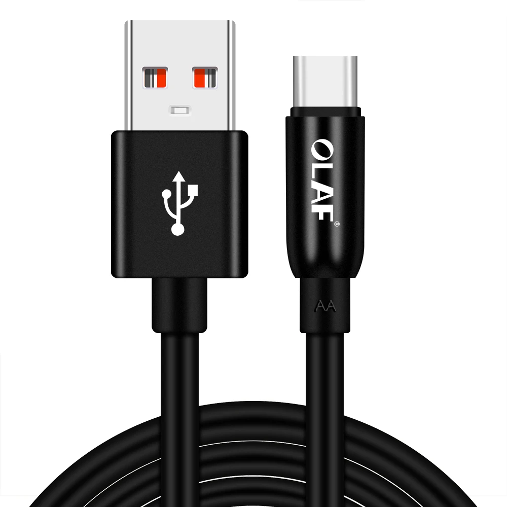 Олаф Быстрая зарядка Usb type C кабель для samsung S9 S8 Note 8 9 USB C type C шнур для Xiaomi Mi 8 для huawei P20 lite pro mate 20