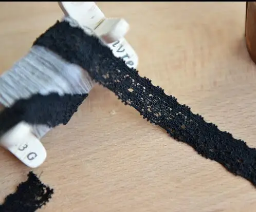 Кружевная ткань с вышивкой черного зеленого цвета 6 метров материалы аксессуары