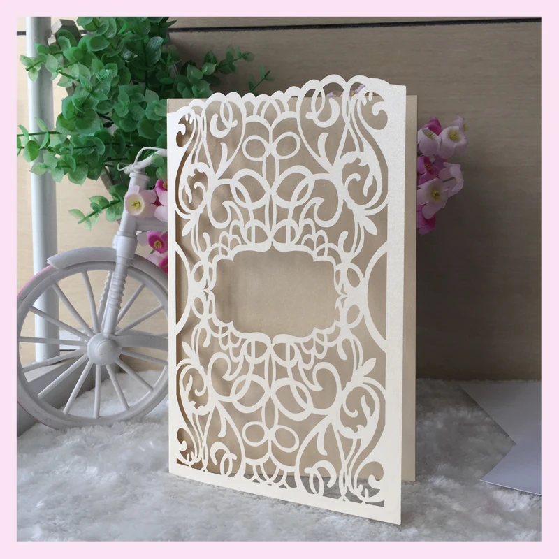 

Tiffany blue 30pcs/lot free SHIPPING 250gsm pearl paper wedding cards wedding favors laser cut cards party birthday decoration