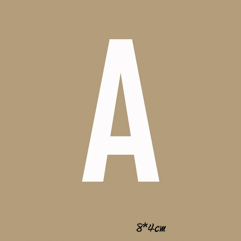 Белая надпись железо на переводе для футболки Ткань аппликация горячее тепло