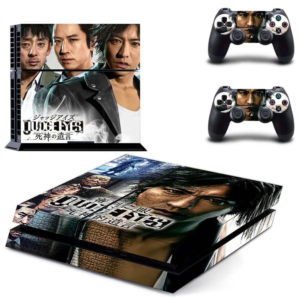 Игровая станция 4 шкуры для глаз судьей кожи наклейки ps4 контроллер dualshock наклейка