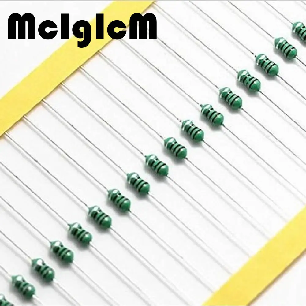 McIgIcM 2000 шт. цветные круглые катушки 1/2 Вт 0410 индуктор мкГн 390мкгн 470 560мкгн 680мкгн